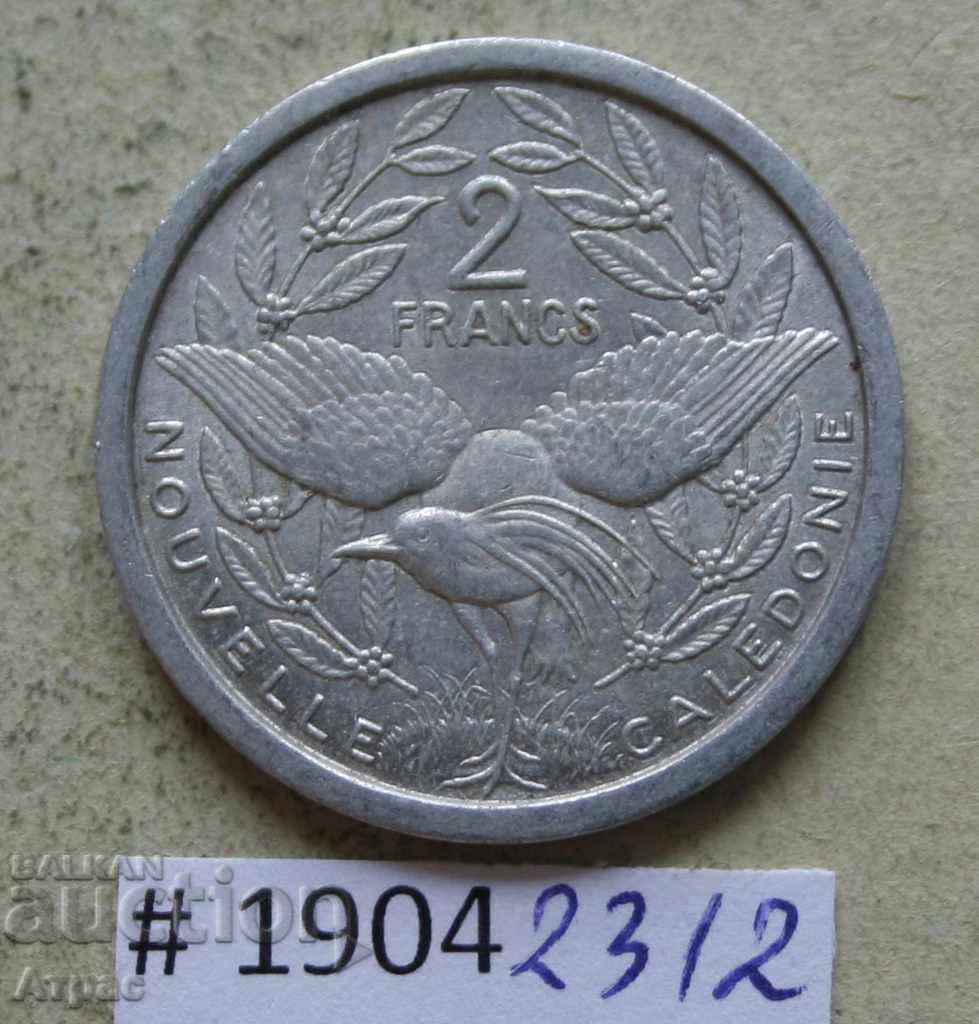 2 φράγκα 1949 Νέα Καληδονία