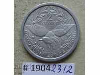 2 franci 1949 Noua Caledonie