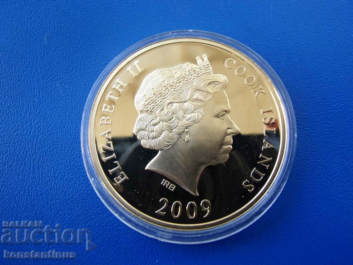 Παράδοση Fr Cook 1 Dollar 2009 PROOF UNC Rare