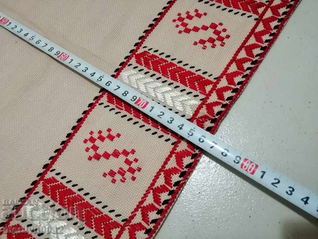 Old embroidered cardboard, tablecloth, millet, Bulgarian embroidery - 6 Old embroidered cardboard, tablecloth, millet, Bulgarian embroidery - 6