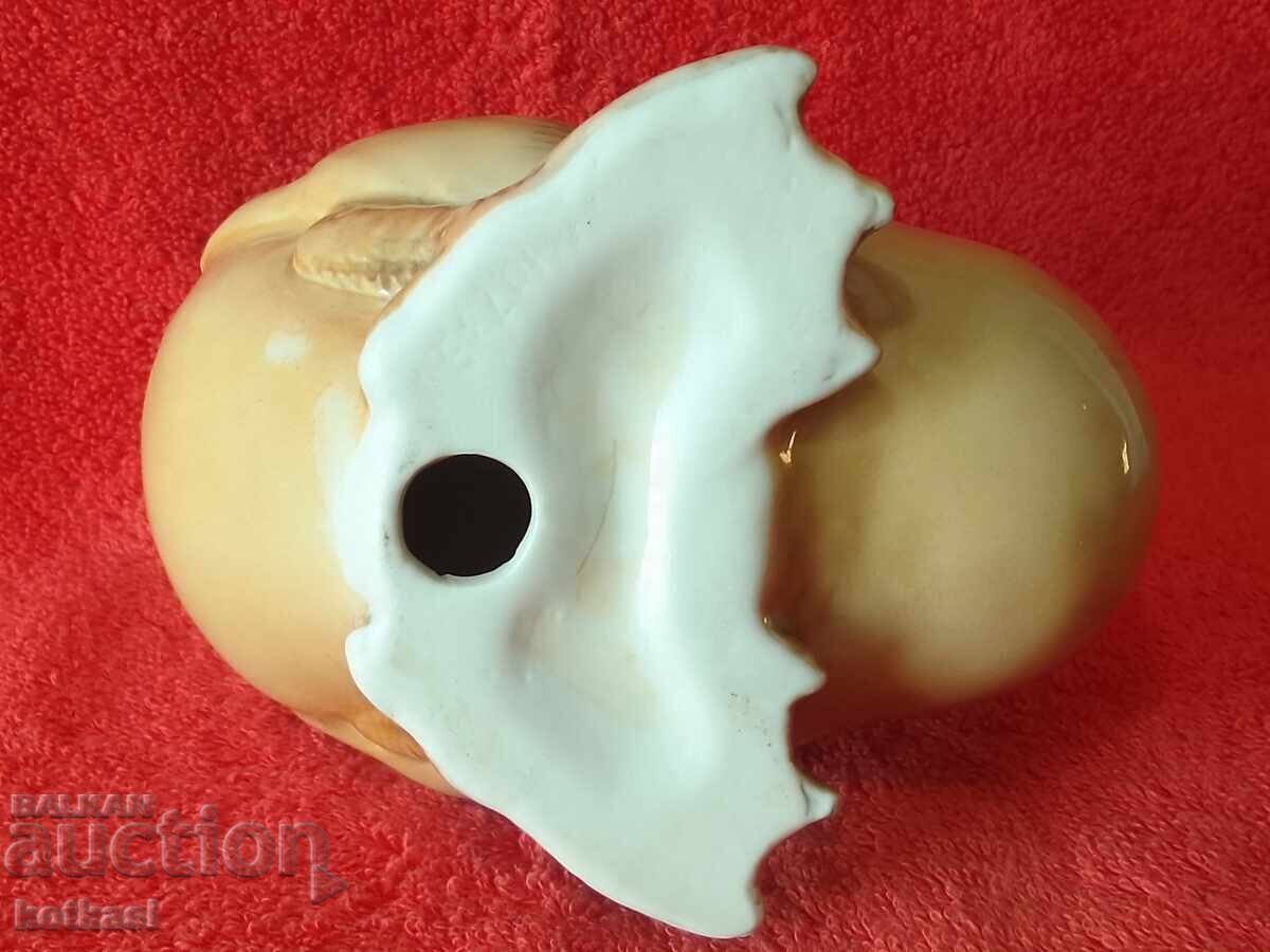 Figurină veche din porțelan marcată Duckling Duck - 7