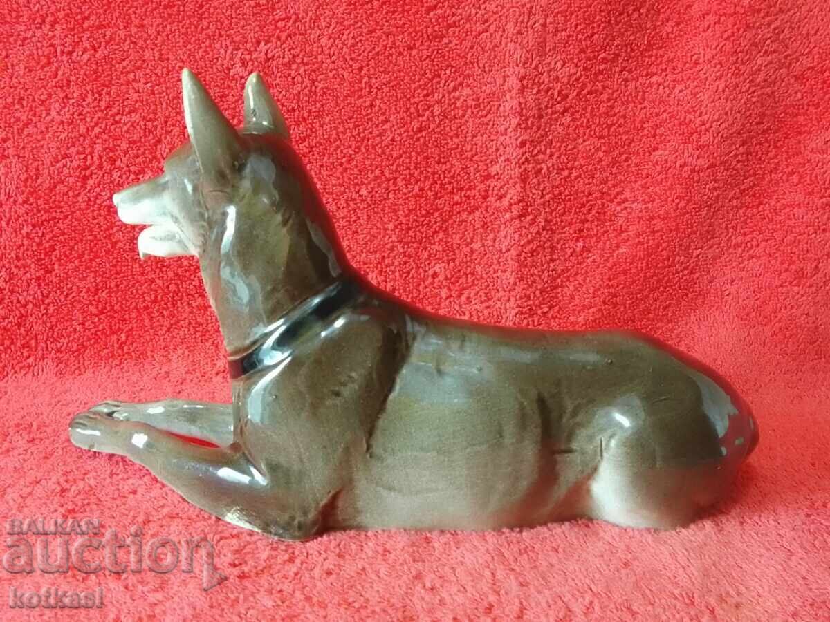 Old porcelain dog figure marked Germany - 5 Old porcelain dog figure marked Germany - 5
