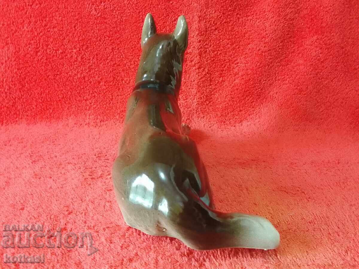 Old porcelain dog figure marked Germany - 6 Old porcelain dog figure marked Germany - 6