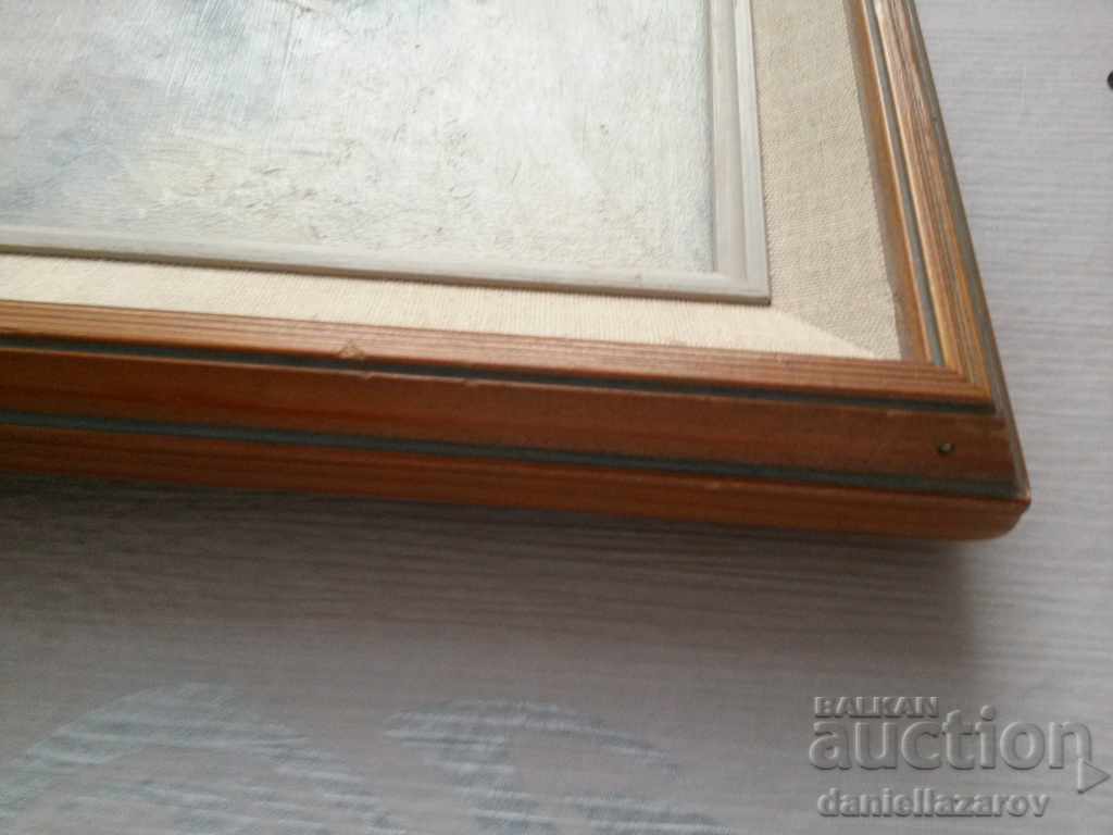 Delivery of Old Swedish Author's Picture "Puppy" by G.Sköld 1967