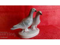 Old porcelain figure Couple Two Doves Germany marked