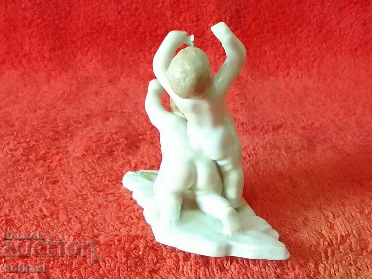 Доставка на Стара малка порцеланова фигура Германия Деца КРМ Берлин