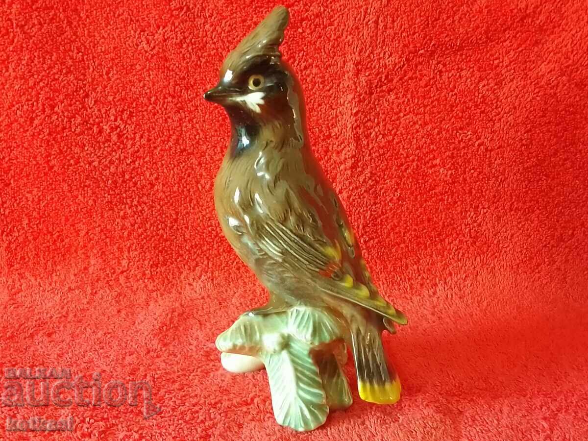 Old colored porcelain figure Bird Goebel markings with price 145.50 BGN | € 74.39