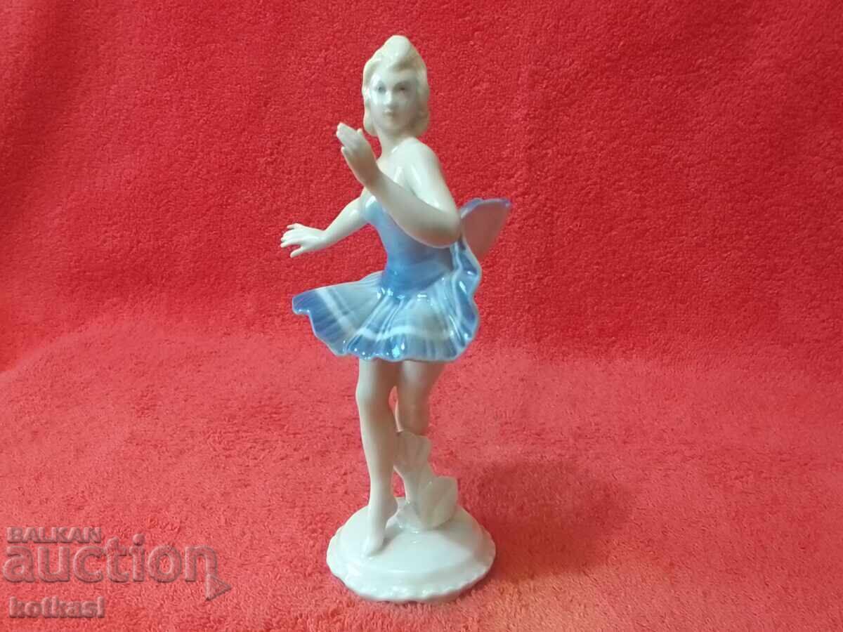 Auction Old Porcelain Figure Germany Female Ballerina Karl Ens Auction Old Porcelain Figure Germany Female Ballerina Karl Ens