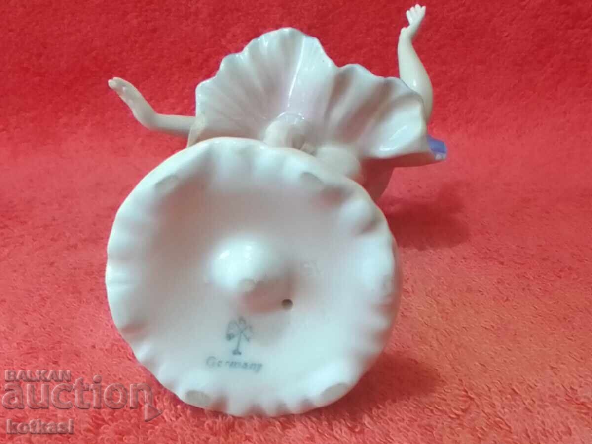 Old Porcelain Figure Germany Female Ballerina Karl Ens - 7 Old Porcelain Figure Germany Female Ballerina Karl Ens - 7