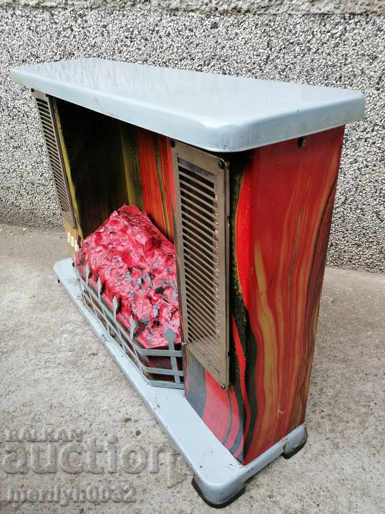 EL Stove for heating fireplace type LUX from the social period of the 70s - 5 EL Stove for heating fireplace type LUX from the social period of the 70s - 5