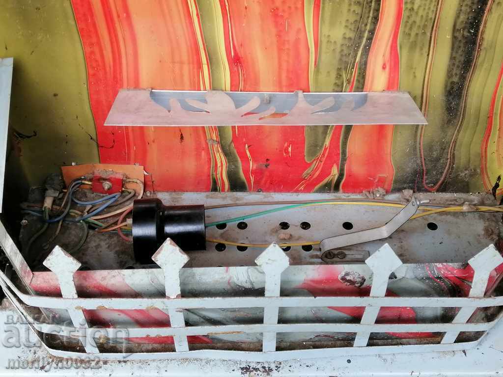 EL Stove for heating fireplace type LUX from the social period of the 70s - 6 EL Stove for heating fireplace type LUX from the social period of the 70s - 6