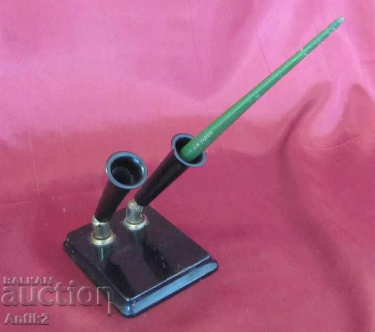 Auction 30's Art Deco Pen Holder Auction 30's Art Deco Pen Holder