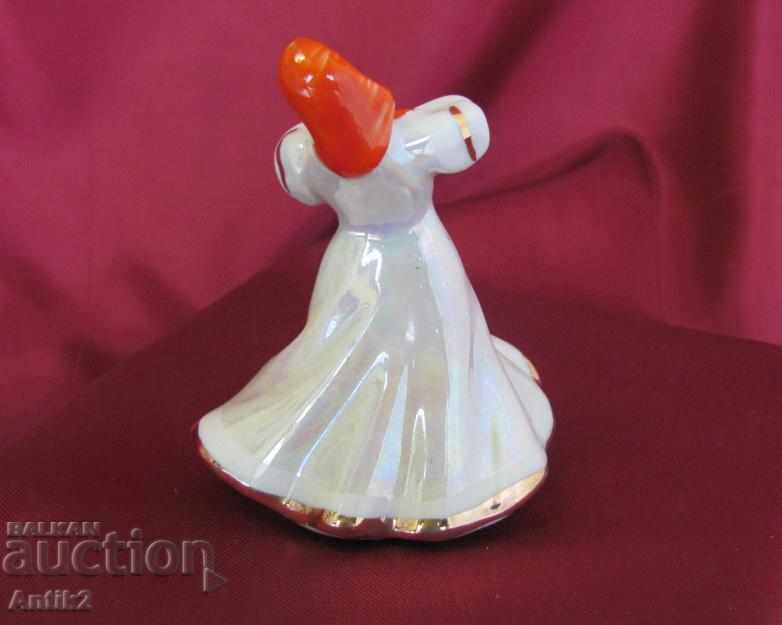 Old Porcelain Figure- Dancing Girl Russia - 5