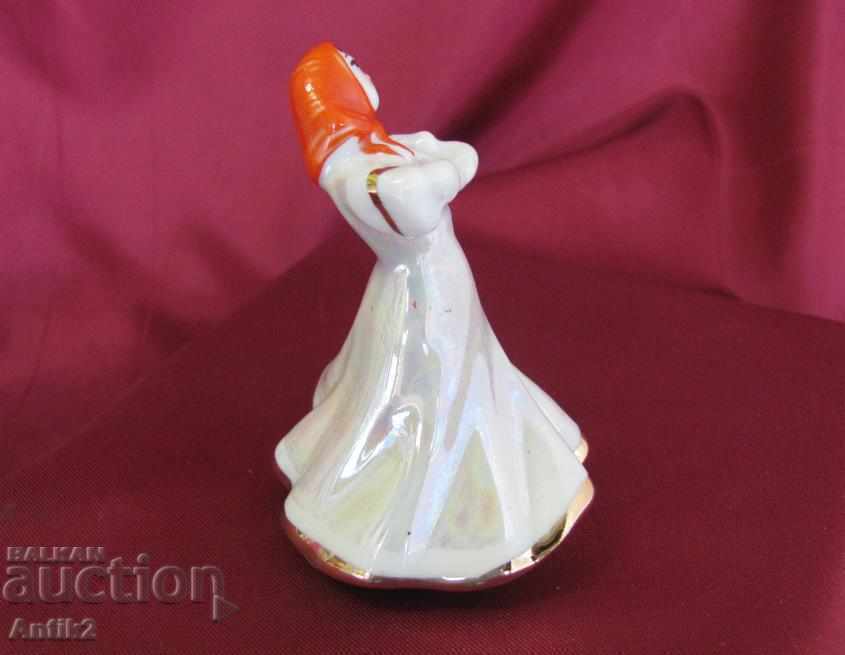 Old Porcelain Figure- Dancing Girl Russia - 6