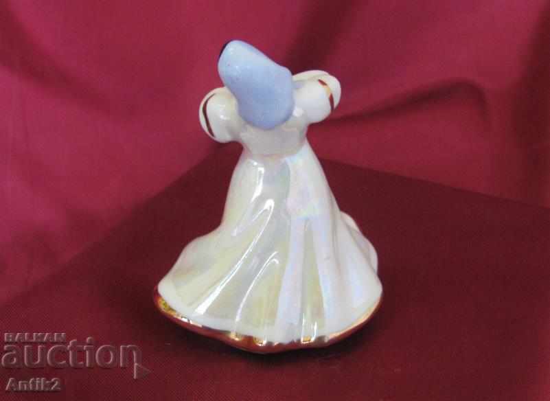 Auction  Old Porcelain Figure- Dancing Girl Russia