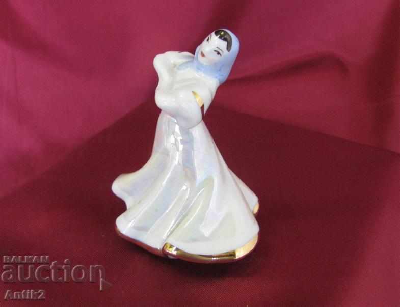 Old Porcelain Figure- Dancing Girl Russia - 5