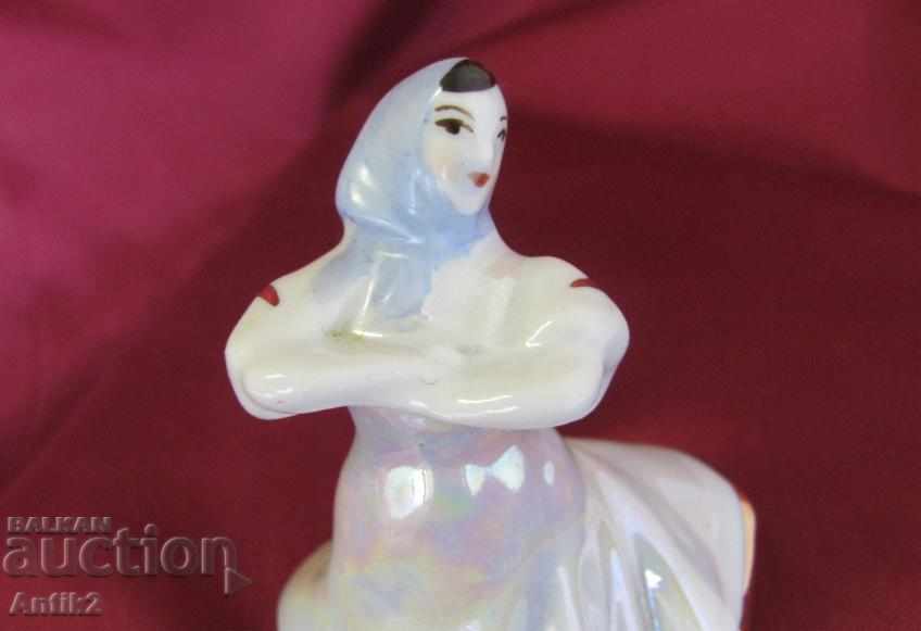 Old Porcelain Figure- Dancing Girl Russia - 6