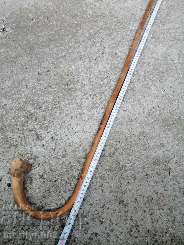 An old cane made of wood. of the 20th century - 5