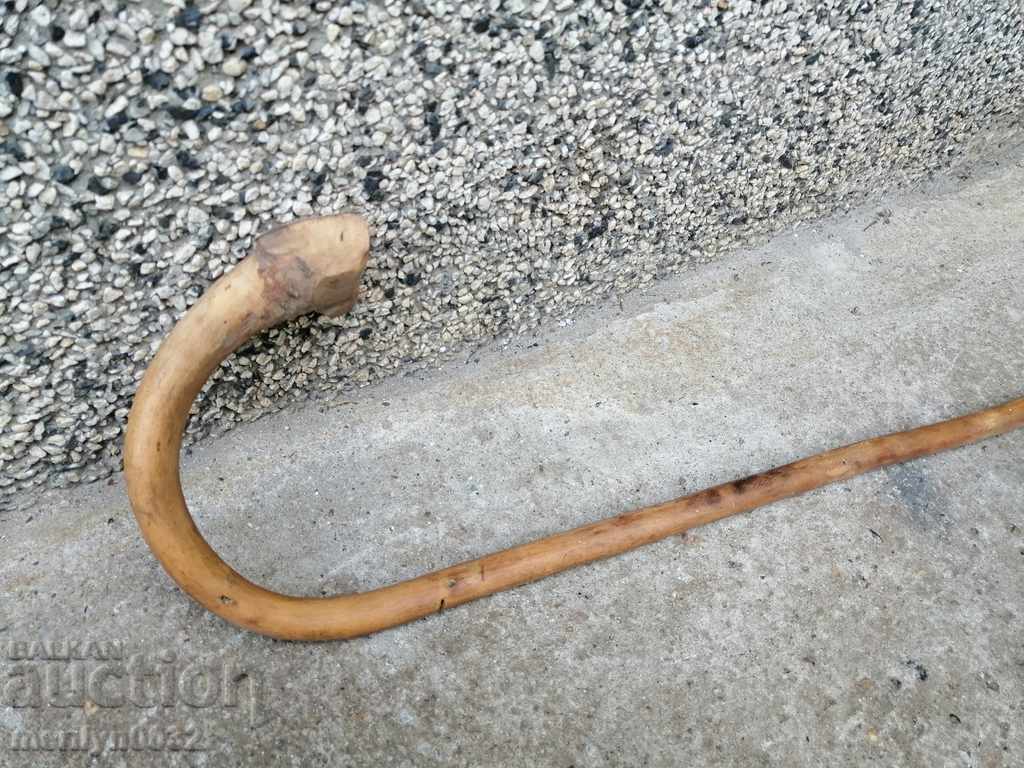 An old cane made of wood. of the 20th century - 6