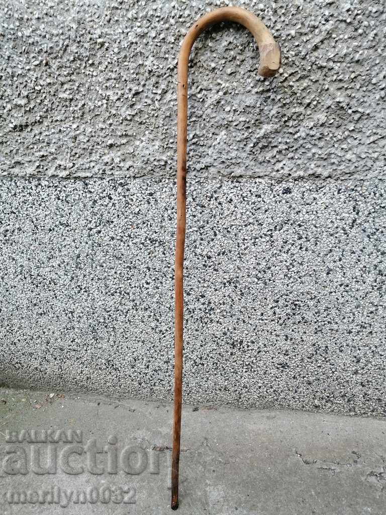 An old cane made of wood. of the 20th century - 7