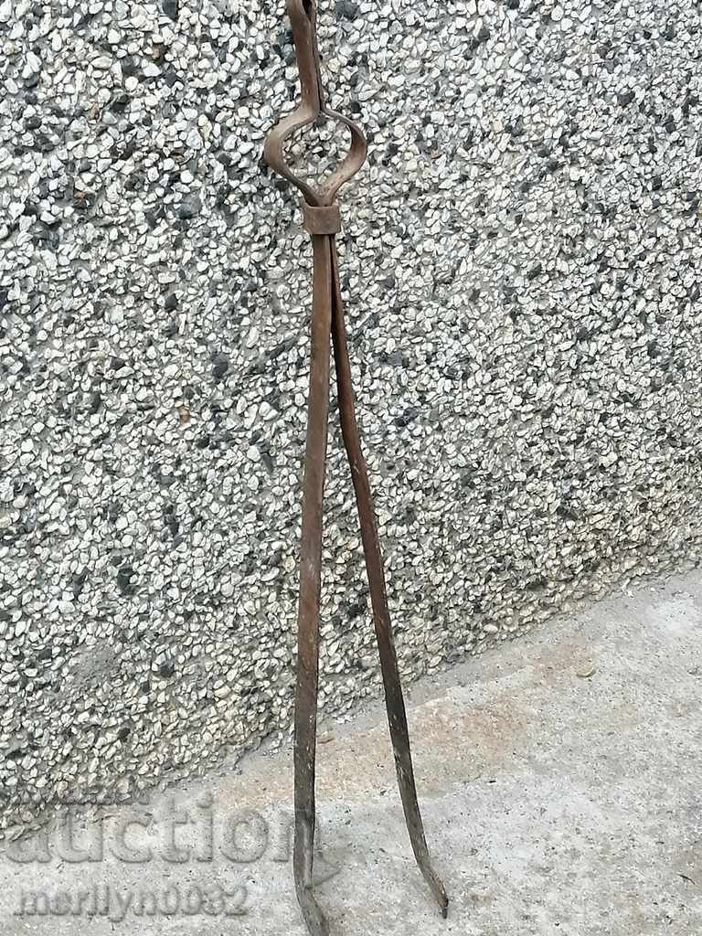 căpușă vechi, poker, fier forjat - 5 căpușă vechi, poker, fier forjat - 5