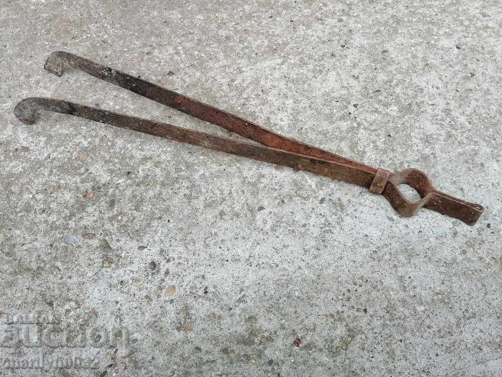 căpușă vechi, poker, fier forjat - 6 căpușă vechi, poker, fier forjat - 6