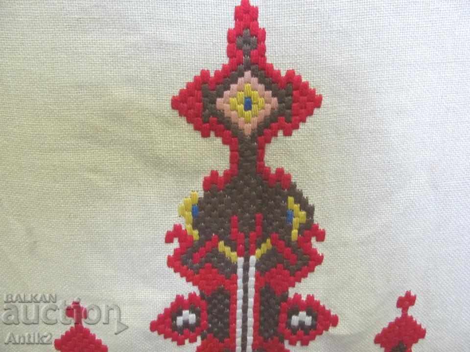 30s Big Linen and Cotton Tablecloth - 5 30s Big Linen and Cotton Tablecloth - 5