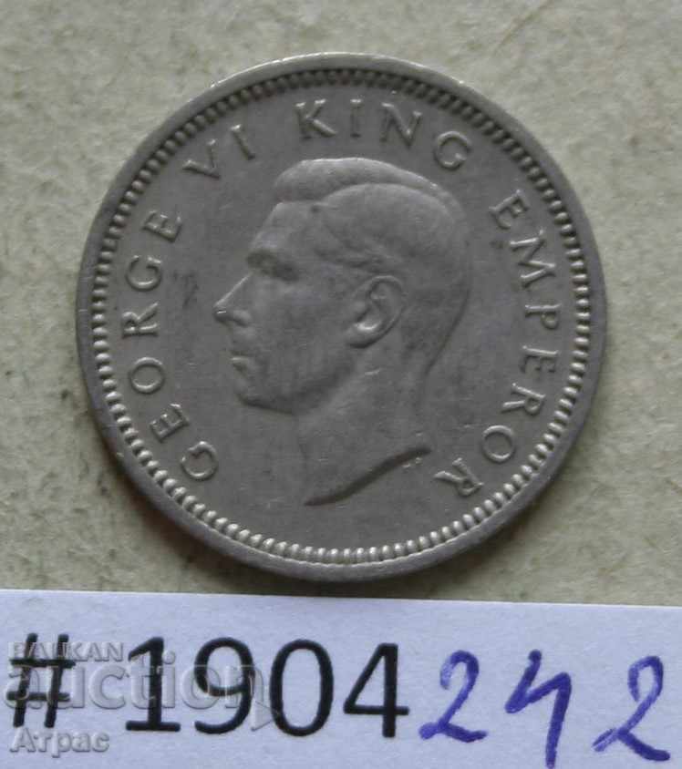 3 pene 1947 Noua Zeelandă cu preț € 1.99 | 3.89 BGN