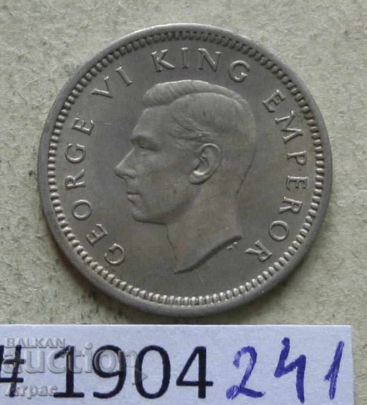 3 pene 1947 Noua Zeelandă cu preț € 3.53 | 6.90 BGN