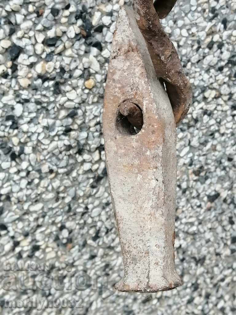 Very old hammer for cut stone over 100 years, wrought iron with price 34.00 BGN | € 17.38 Very old hammer for cut stone over 100 years, wrought iron with price 34.00 BGN | € 17.38