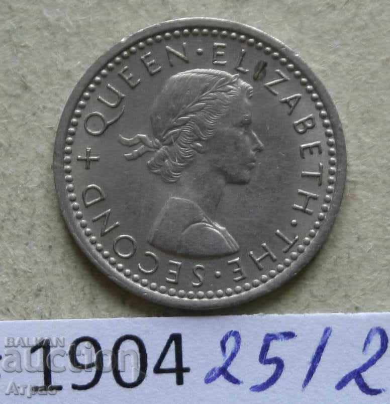 3 pene 1962 Noua Zeelandă - cu preț € 0.77 | 1.51 BGN