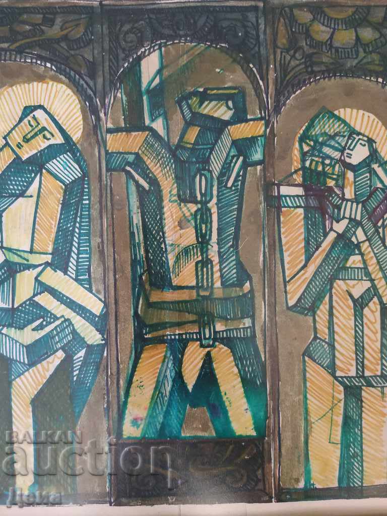 Auction Emil Popgenchev, Mural project Auction Emil Popgenchev, Mural project