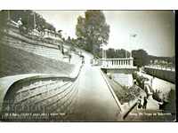 CARD BUILT THE STAIRS IN FRONT OF THE NEW SEA BATHS before 1931