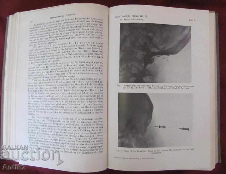 1930 Old Medical Book Germany - 6
