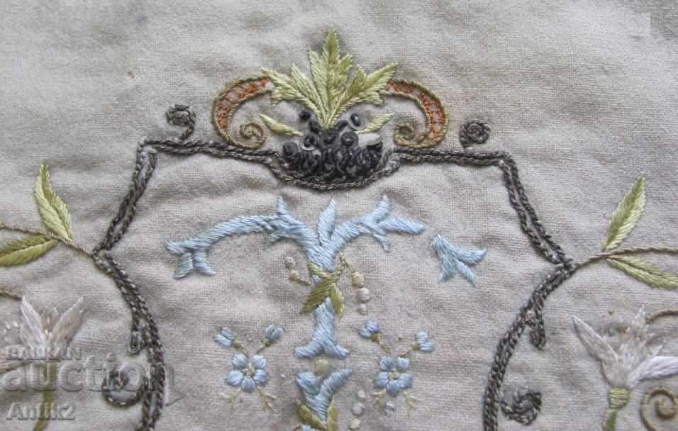 19th Century Hand Sewn Covers, Tablecloth - 6