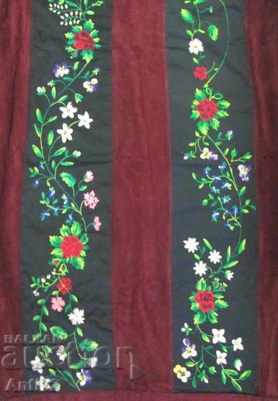 Auction 19th century Hand embroidered Tablecloth, Shalte Auction 19th century Hand embroidered Tablecloth, Shalte