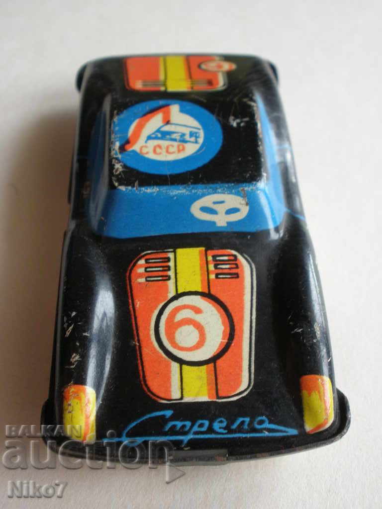 Livrarea Cărucior vechi de metal din Sotsa, URSS.