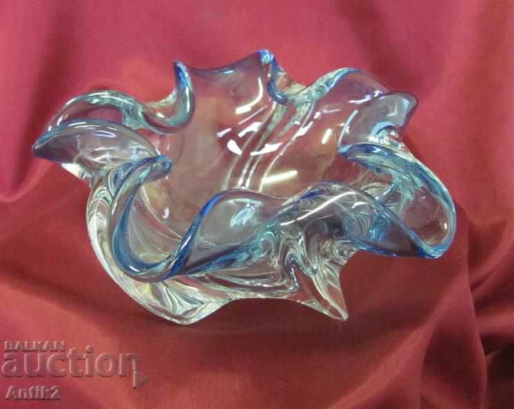 Auction  Old Crystal Glass Massive Cup