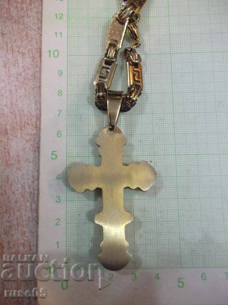 Singing yellow with crucifix imitation jewelry - 92 gr. - 5 Singing yellow with crucifix imitation jewelry - 92 gr. - 5