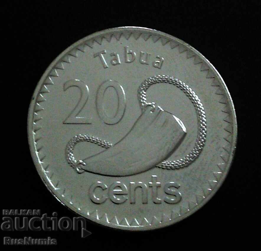 Fiji. 20 cents 2012