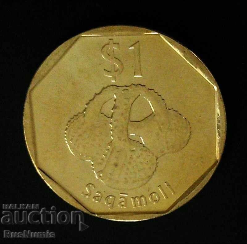 Fiji. $ 1 2012