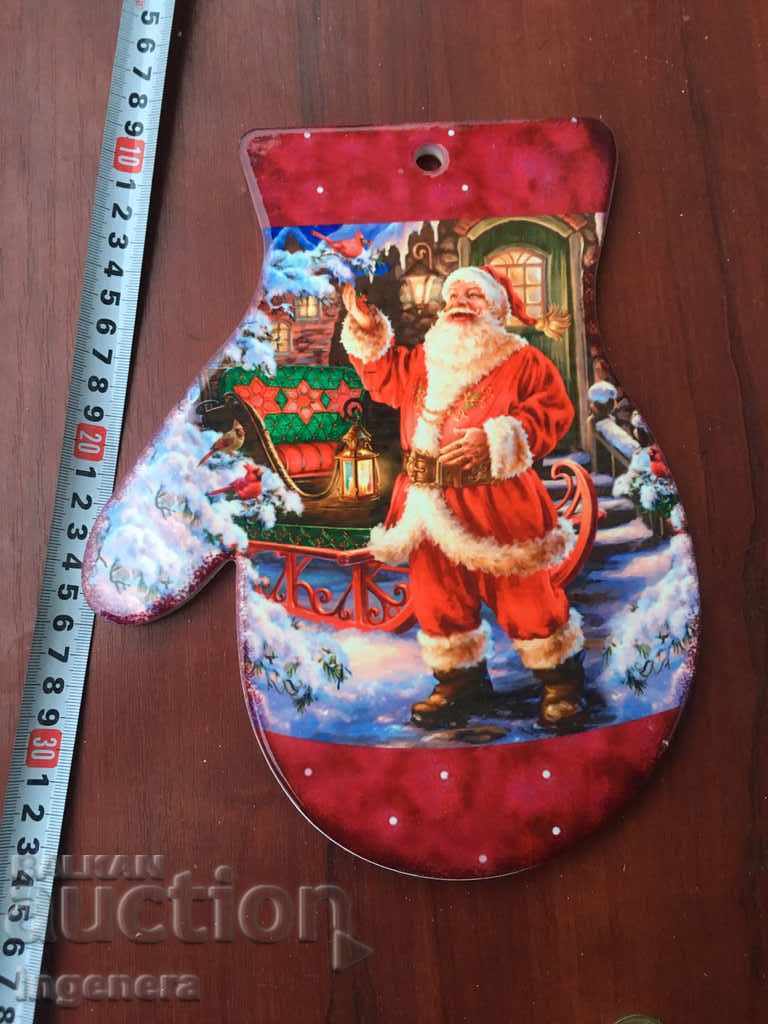 CHRISTMAS GLOVE CERAMICS HEAT PAD - 5 CHRISTMAS GLOVE CERAMICS HEAT PAD - 5