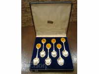 COLLECTION SILVER ENGLISH SPOONS