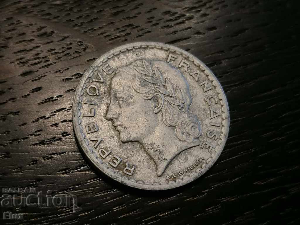 Coin - Γαλλία - 5 φράγκα | 1947 με τιμή 3.00 BGN | € 1.53 Coin - Γαλλία - 5 φράγκα | 1947 με τιμή 3.00 BGN | € 1.53