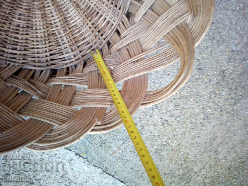 Delivery of Old rattan bread basket