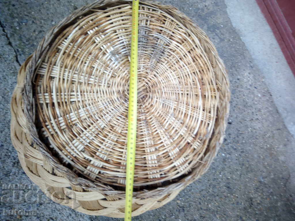 Old rattan bread basket - 5