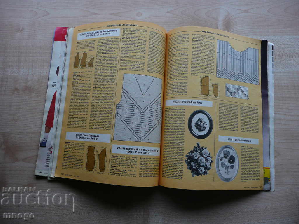 Delivery of Burda 4/1983 Magazine Patterns Models Fashion Clothes Ladies Dresses