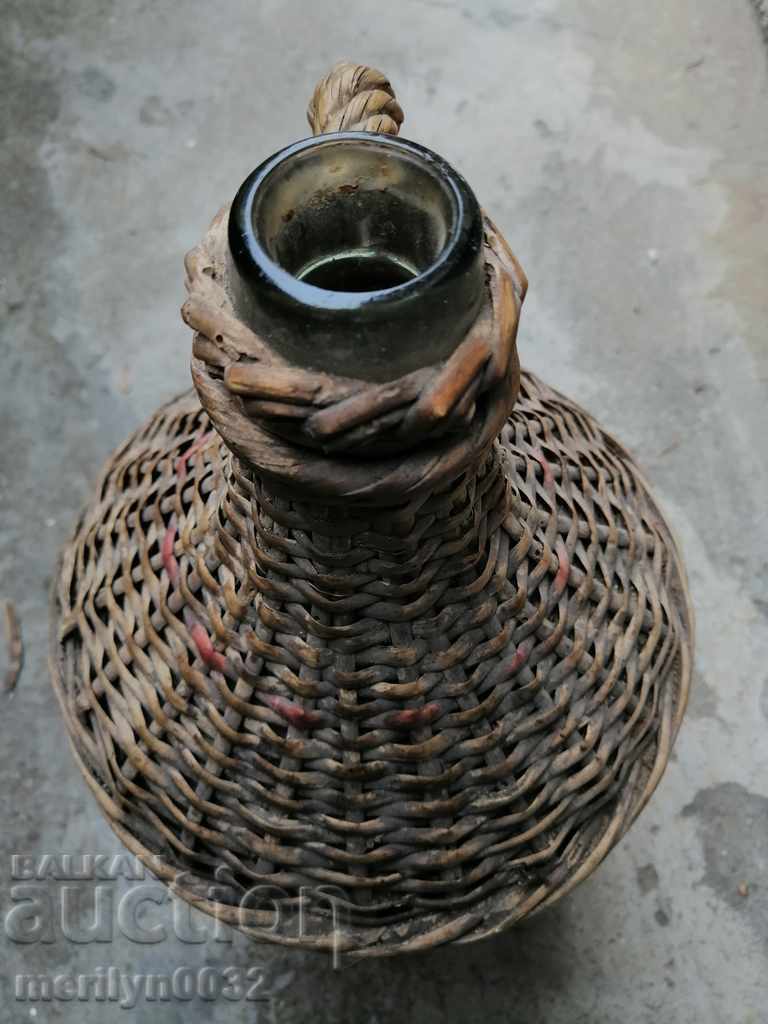 An old wallet, a bottle, a bottle with price 51.00 BGN | € 26.08