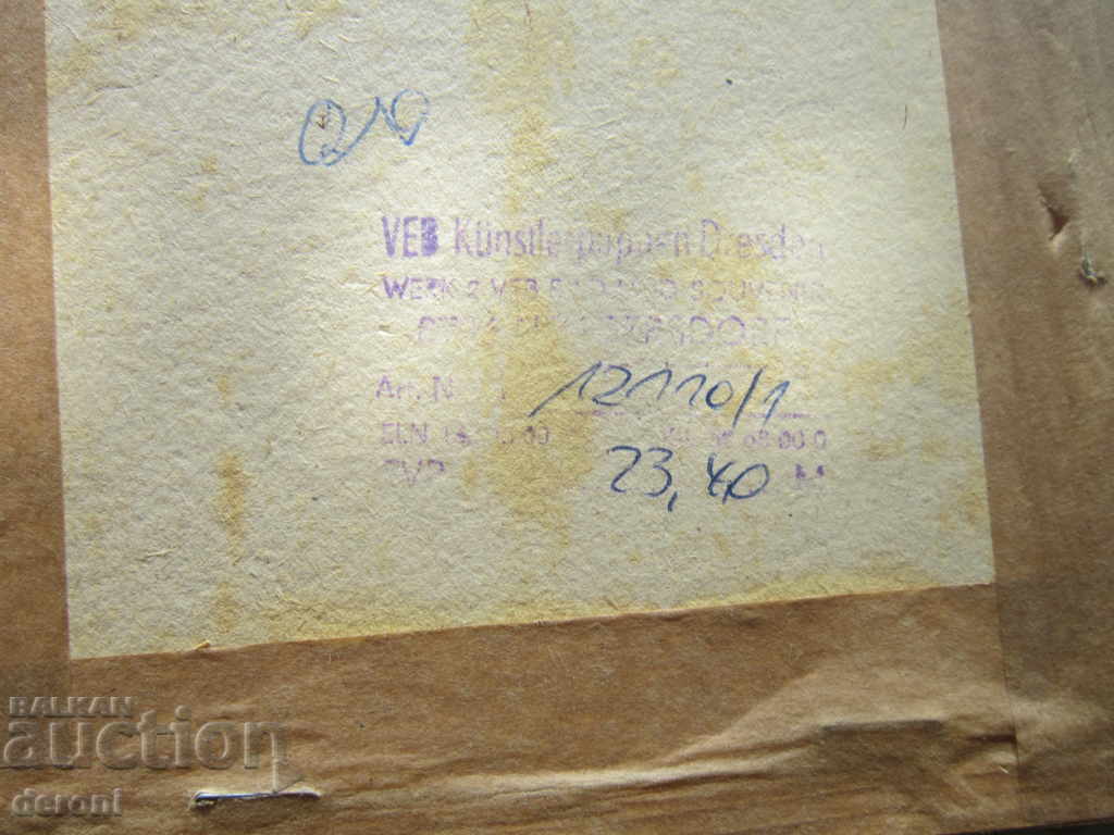 Παλιά γερμανική ζωγραφική κορίτσι και πεταλούδα 2 - 5 Παλιά γερμανική ζωγραφική κορίτσι και πεταλούδα 2 - 5