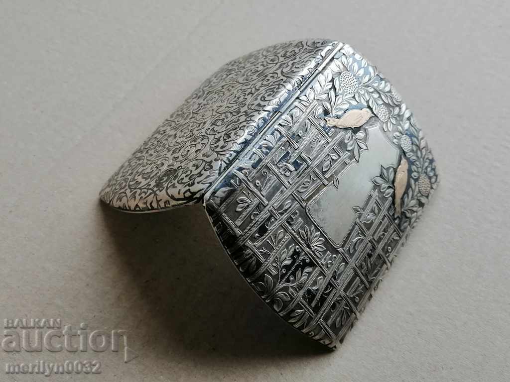 Silver tobacco box high grade 102.4 g with price 585.00 BGN | € 299.11
